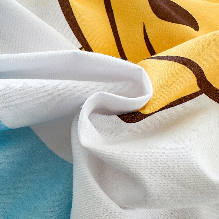 91家纺网 家纺一手货源 找家纺 眷恋家纺 2025秋冬加厚全棉生态磨毛卡通三件套四件套 幸福常伴