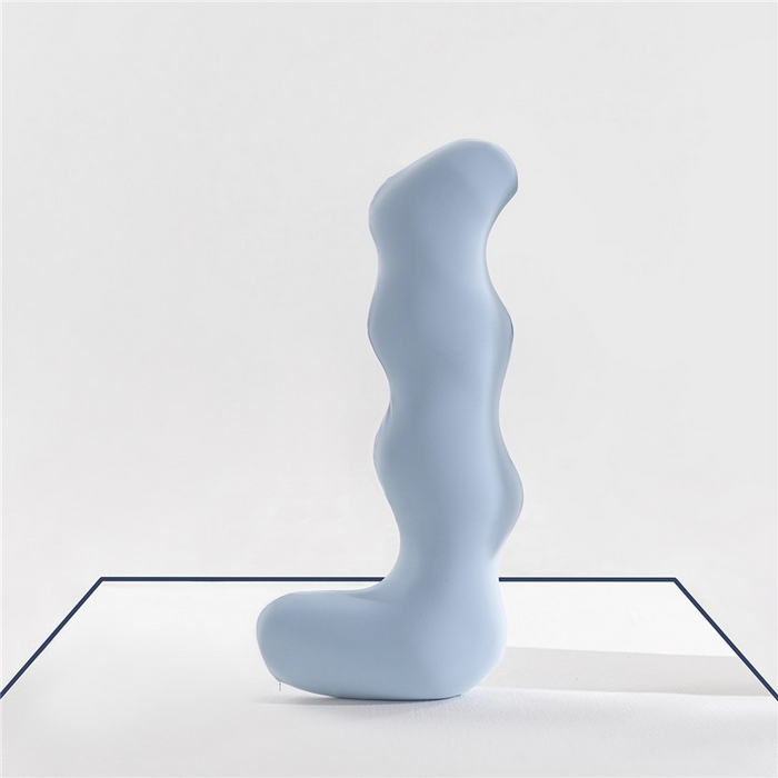 91家纺网 家纺一手货源 找家纺 昕科 2025秋冬升级德绒-海马记忆棉睡觉长抱枕头孕妇枕长条波浪抱枕芯 德绒海马灰-秋冬德绒海马长抱枕