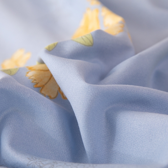 91家纺网 家纺一手货源 找家纺 幸嘉轩 2025新款全棉纯棉喷气加厚磨毛四件套-系列五 静享花开