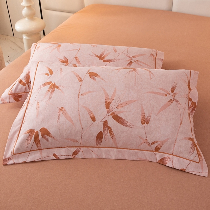 91家纺网 家纺一手货源 找家纺 幸嘉轩 2025新款全棉纯棉喷气加厚磨毛四件套-系列五 竹林深深