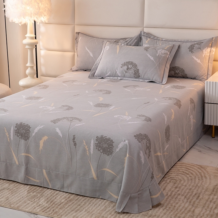 91家纺网 家纺一手货源 找家纺 幸嘉轩 2025新款全棉纯棉喷气加厚磨毛四件套-系列五 普罗旺斯