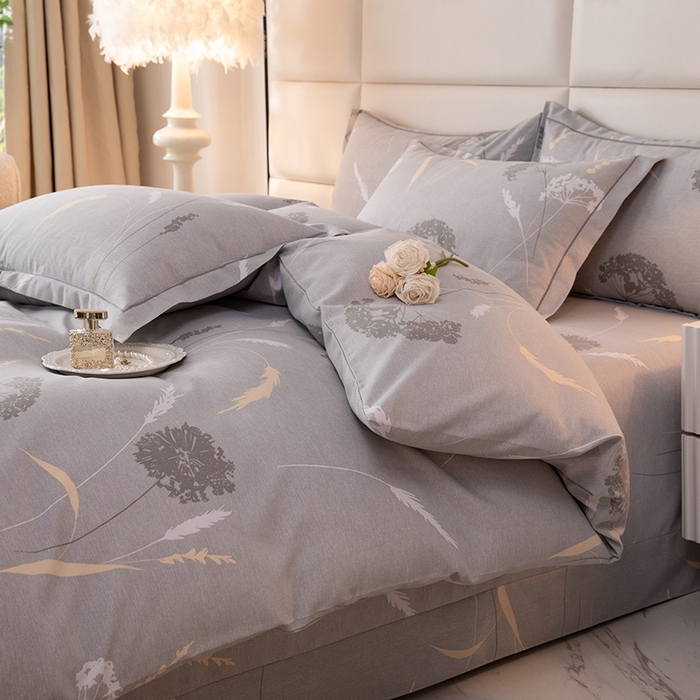 91家纺网 家纺一手货源 找家纺 幸嘉轩 2025新款全棉纯棉喷气加厚磨毛四件套-系列五 普罗旺斯