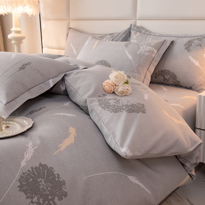 91家纺网 家纺一手货源 找家纺 幸嘉轩 2025新款全棉纯棉喷气加厚磨毛四件套-系列五 普罗旺斯