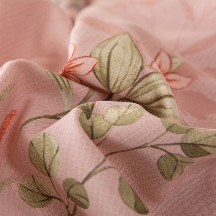 91家纺网 家纺一手货源 找家纺 幸嘉轩 2025新款全棉纯棉喷气加厚磨毛四件套-系列五 美艳动人