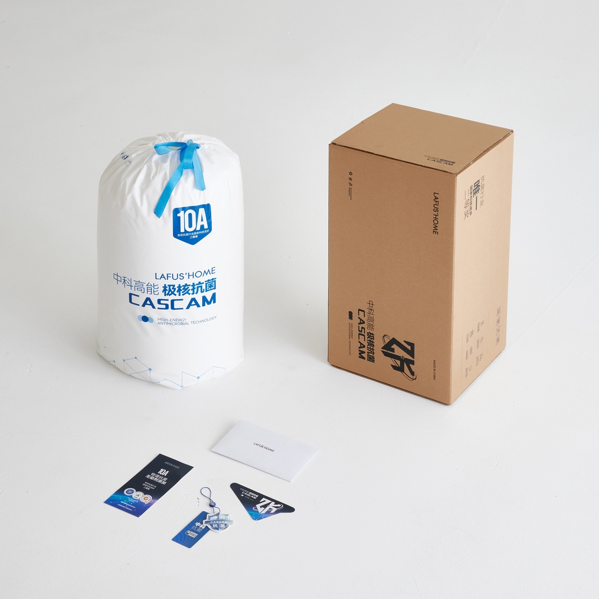 91家纺网 家纺一手货源 找家纺 （总）莱福仕家纺 2025新款舒肤盾面包格10A中科抗菌被被子被芯