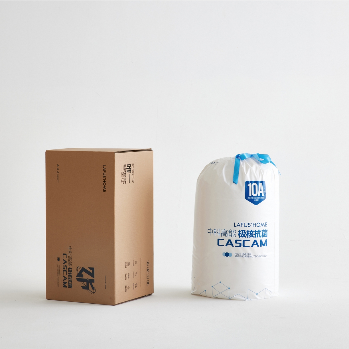 91家纺网 家纺一手货源 找家纺 （总）莱福仕家纺 2025新款舒肤盾面包格10A中科抗菌被被子被芯