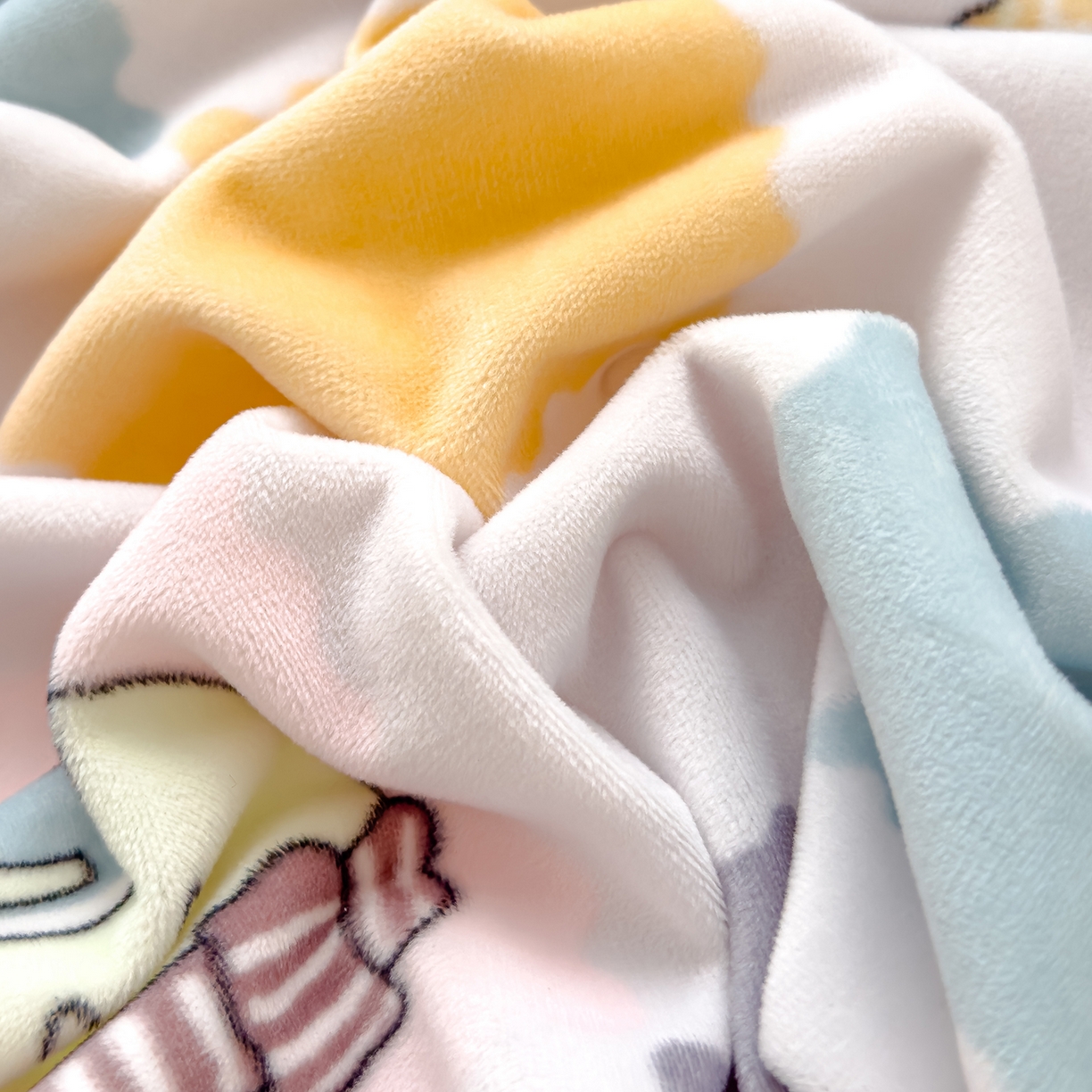 91家纺网 家纺一手货源 找家纺 良佐生活 2025新款宝宝绒乳胶枕套 游园会