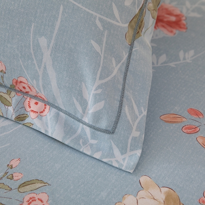 91家纺网 家纺一手货源 找家纺 幸嘉轩 2025新款全棉纯棉喷气加厚磨毛四件套-系列五 似水柔情