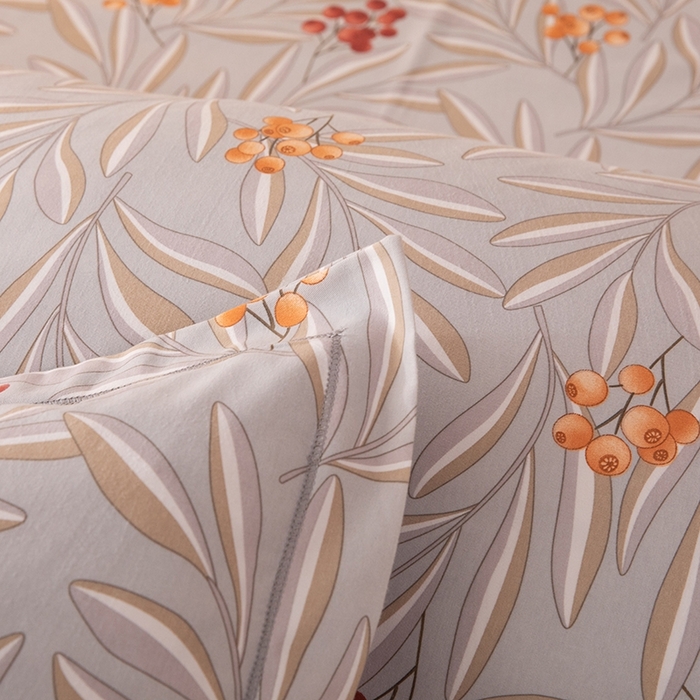 91家纺网 家纺一手货源 找家纺 幸嘉轩 2025新款全棉纯棉喷气加厚磨毛四件套-系列五 花香风雅