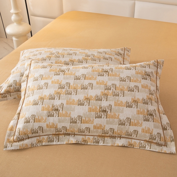 91家纺网 家纺一手货源 找家纺 幸嘉轩 2025新款全棉纯棉喷气加厚磨毛四件套-系列五 无以伦比