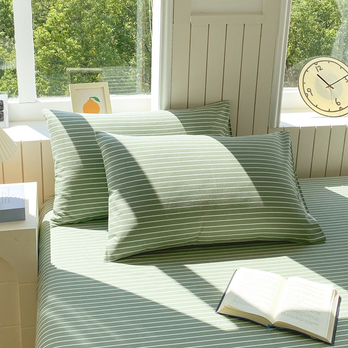 91家纺网 家纺一手货源 找家纺 （总）春皖家纺 2025新款原棉磨毛单枕套 枕套单件-风格一