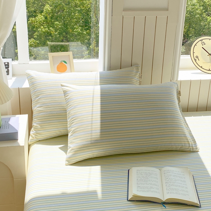 91家纺网 家纺一手货源 找家纺 （总）春皖家纺 2025新款原棉磨毛单枕套 枕套单件-风格一