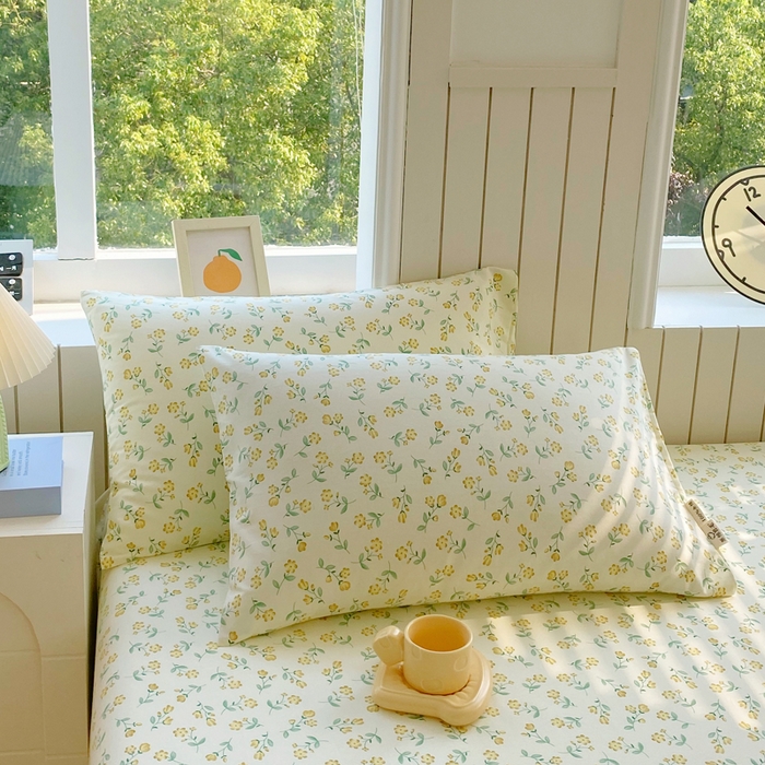 91家纺网 家纺一手货源 找家纺 （总）春皖家纺 2025新款原棉磨毛单枕套 枕套单件-风格一