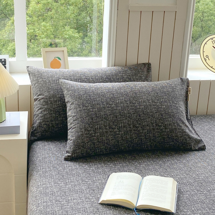 91家纺网 家纺一手货源 找家纺 （总）春皖家纺 2025新款原棉磨毛单枕套 枕套单件-风格一