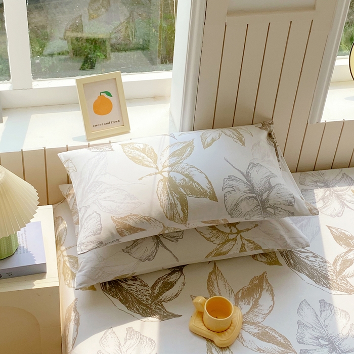 91家纺网 家纺一手货源 找家纺 春皖家纺 2025新款原棉磨毛单枕套 枕套单件-风格一 留香