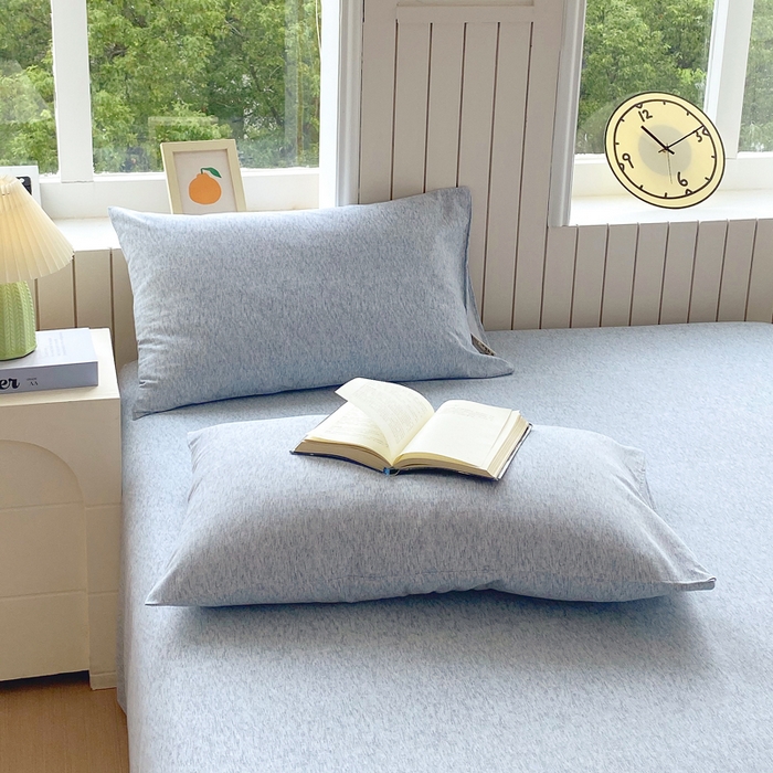 91家纺网 家纺一手货源 找家纺 春皖家纺 2025新款原棉磨毛单枕套 枕套单件-风格一 幸福里