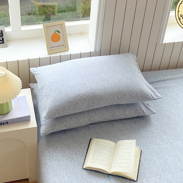 91家纺网 家纺一手货源 找家纺 春皖家纺 2025新款原棉磨毛单枕套 枕套单件-风格一 幸福里