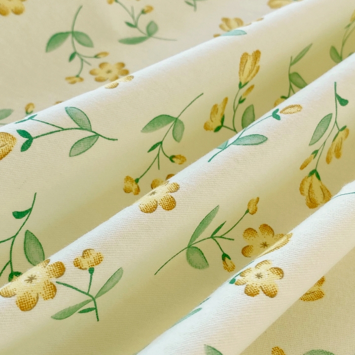 91家纺网 家纺一手货源 找家纺 春皖家纺 2025新款原棉磨毛单枕套 枕套单件-风格一 知春意