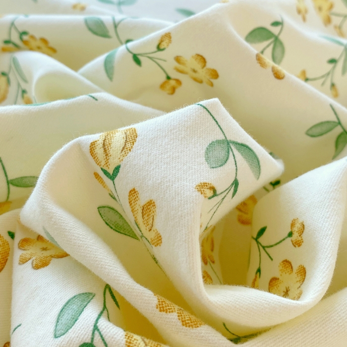 91家纺网 家纺一手货源 找家纺 春皖家纺 2025新款原棉磨毛单枕套 枕套单件-风格一 知春意