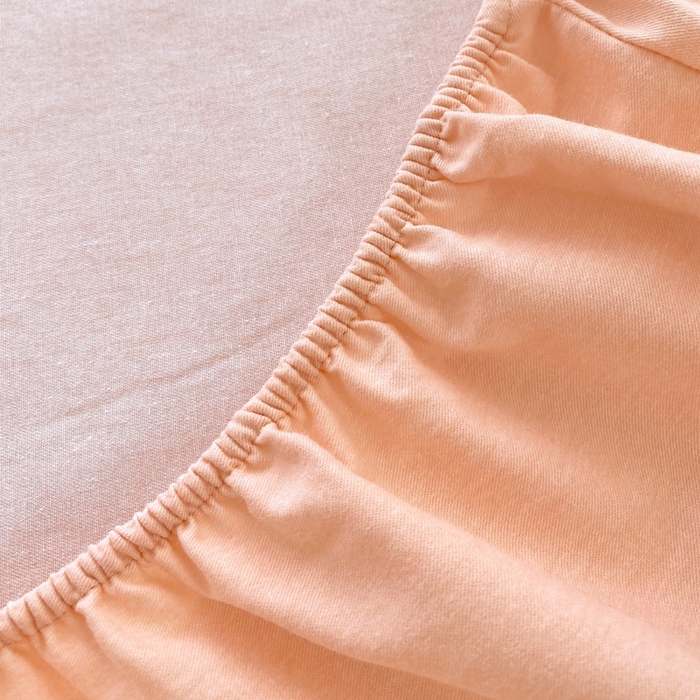 91家纺网 家纺一手货源 找家纺 春皖家纺 2025新款原棉磨毛单床笠 床笠单件-风格一 丽人粉