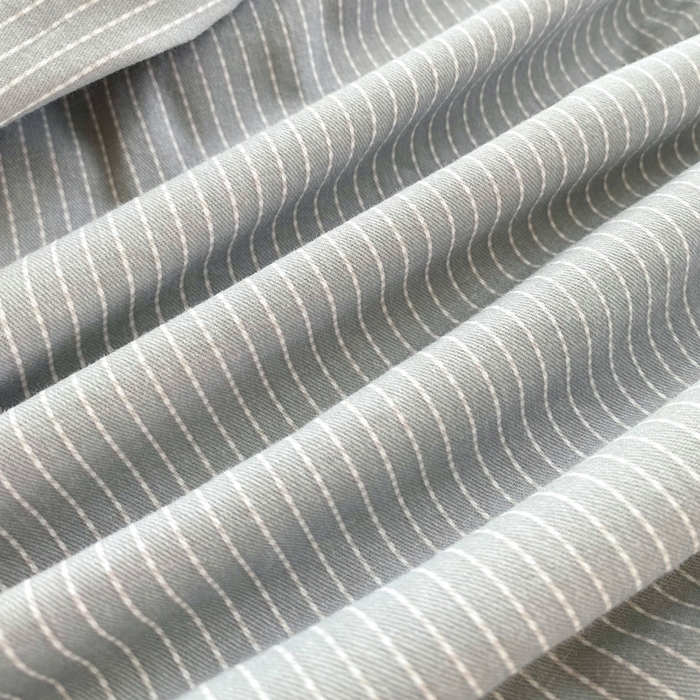 91家纺网 家纺一手货源 找家纺 春皖家纺 2025新款原棉磨毛单床笠 床笠单件-风格一 雾灰细语