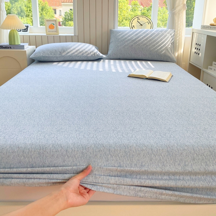 春皖家纺 2025新款原棉磨毛单床笠 床笠单件-风格一 幸福里