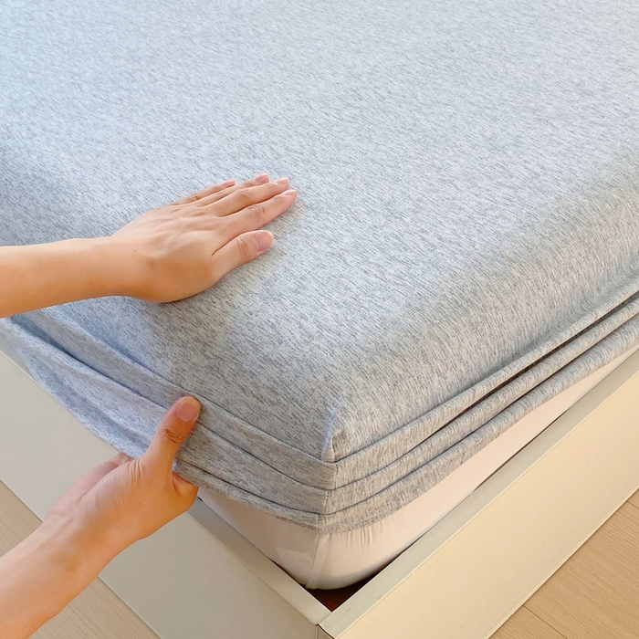 91家纺网 家纺一手货源 找家纺 春皖家纺 2025新款原棉磨毛单床笠 床笠单件-风格一 幸福里