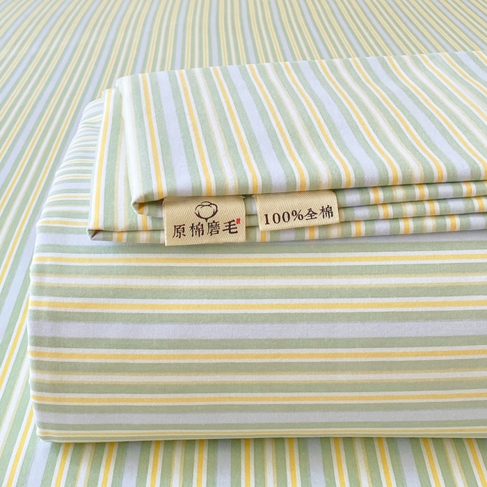 91家纺网 家纺一手货源 找家纺 春皖家纺 2025新款原棉磨毛单床笠 床笠单件-风格一 云水间