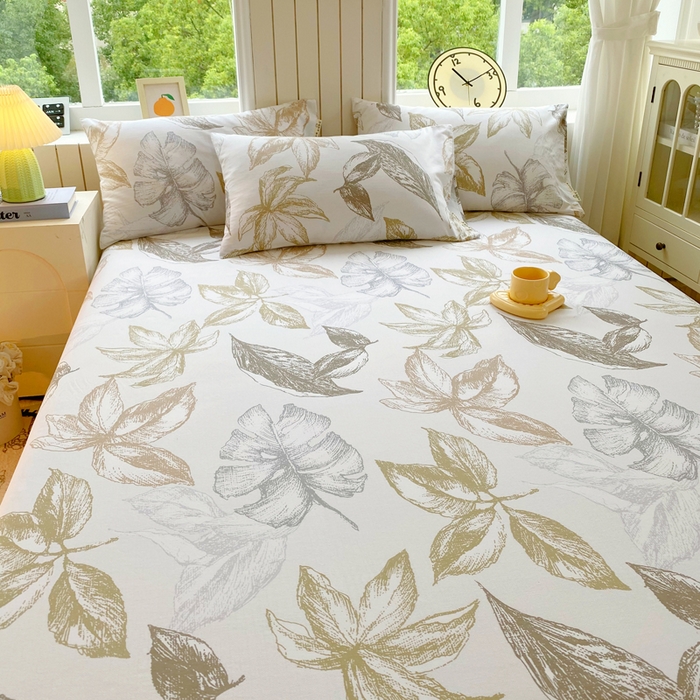 91家纺网 家纺一手货源 找家纺 春皖家纺 2026新款原棉磨毛单床单 床单单件-风格一 留香