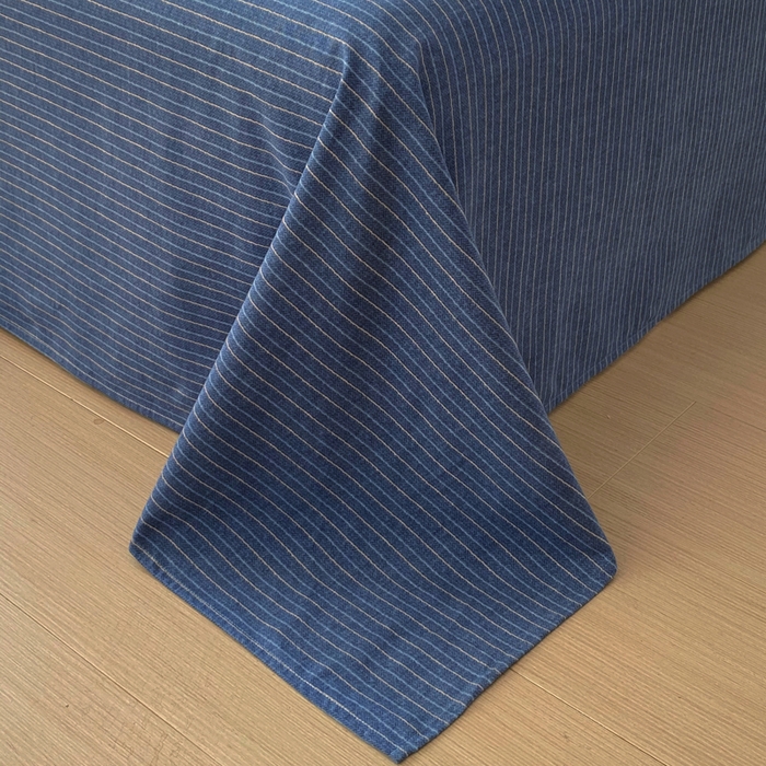 91家纺网 家纺一手货源 找家纺 春皖家纺 2025新款原棉磨毛单床单 床单单件-风格一 梦蓝图