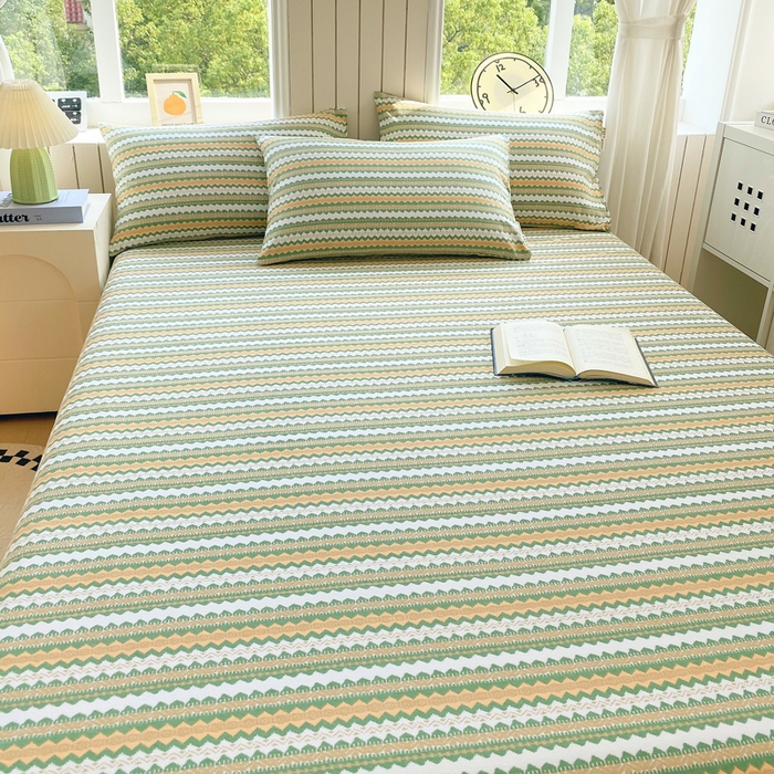 91家纺网 家纺一手货源 找家纺 春皖家纺 2025新款原棉磨毛单床单 床单单件-风格一 拿坡里