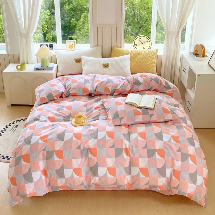 91家纺网 家纺一手货源 找家纺 （总）春皖家纺 2025新款原棉磨毛单被套 被套单件-风格一