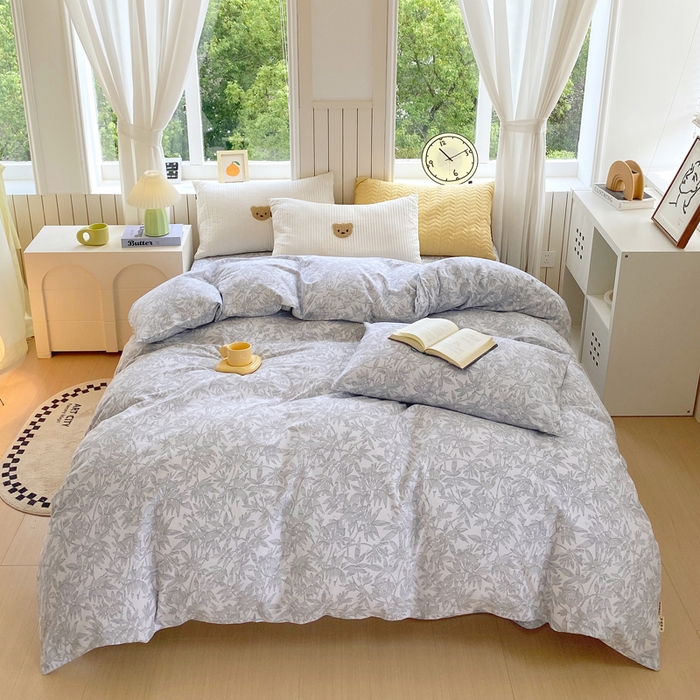 91家纺网 家纺一手货源 找家纺 （总）春皖家纺 2025新款原棉磨毛单被套 被套单件-风格一