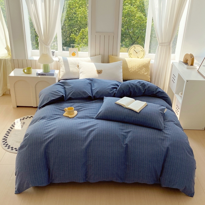 91家纺网 家纺一手货源 找家纺 （总）春皖家纺 2025新款原棉磨毛单被套 被套单件-风格一