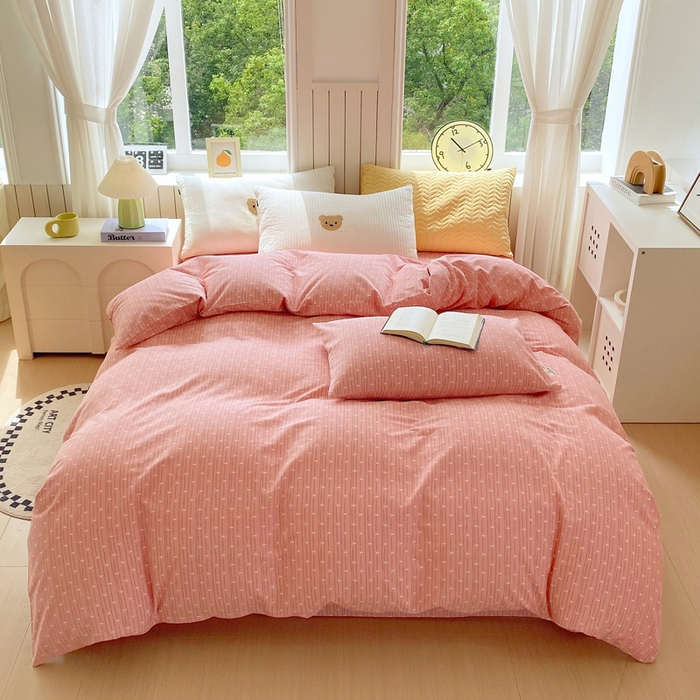 91家纺网 家纺一手货源 找家纺 （总）春皖家纺 2025新款原棉磨毛单被套 被套单件-风格一