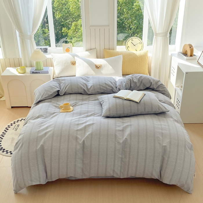 91家纺网 家纺一手货源 找家纺 （总）春皖家纺 2025新款原棉磨毛单被套 被套单件-风格一