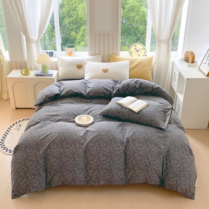 91家纺网 家纺一手货源 找家纺 （总）春皖家纺 2025新款原棉磨毛单被套 被套单件-风格一