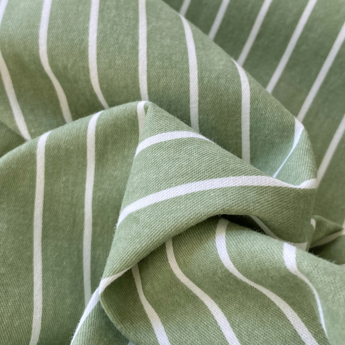 91家纺网 家纺一手货源 找家纺 春皖家纺 2025新款原棉磨毛单被套 被套单件-风格一 艾绿条