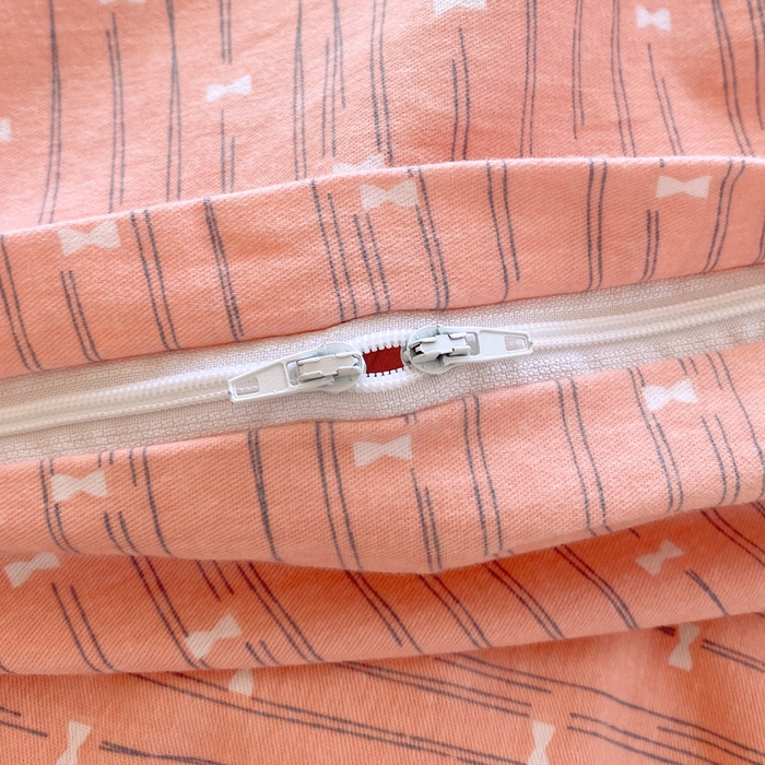 91家纺网 家纺一手货源 找家纺 春皖家纺 2026新款原棉磨毛单被套 被套单件-风格一 梦妮粉