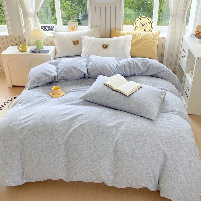 91家纺网 家纺一手货源 找家纺 春皖家纺 2025新款原棉磨毛单被套 被套单件-风格一 幸福里