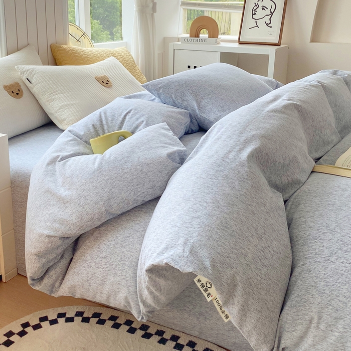 91家纺网 家纺一手货源 找家纺 春皖家纺 2025新款原棉磨毛单被套 被套单件-风格一 幸福里