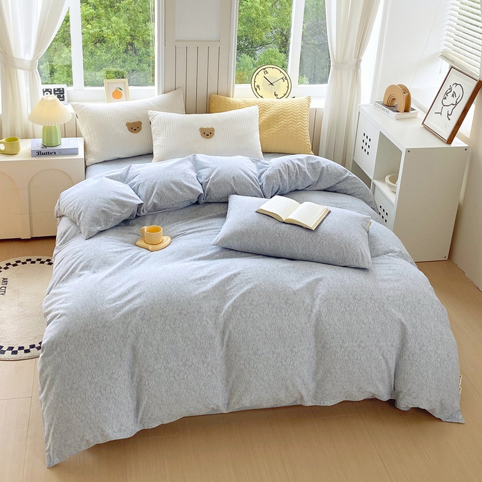 91家纺网 家纺一手货源 找家纺 春皖家纺 2025新款原棉磨毛单被套 被套单件-风格一 幸福里