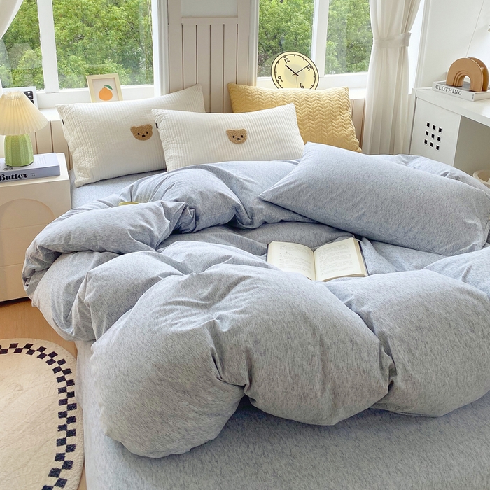 91家纺网 家纺一手货源 找家纺 春皖家纺 2025新款原棉磨毛单被套 被套单件-风格一 幸福里