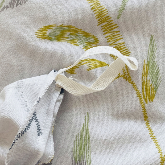 91家纺网 家纺一手货源 找家纺 春皖家纺 2025新款原棉磨毛单被套 被套单件-风格一 叶晴川