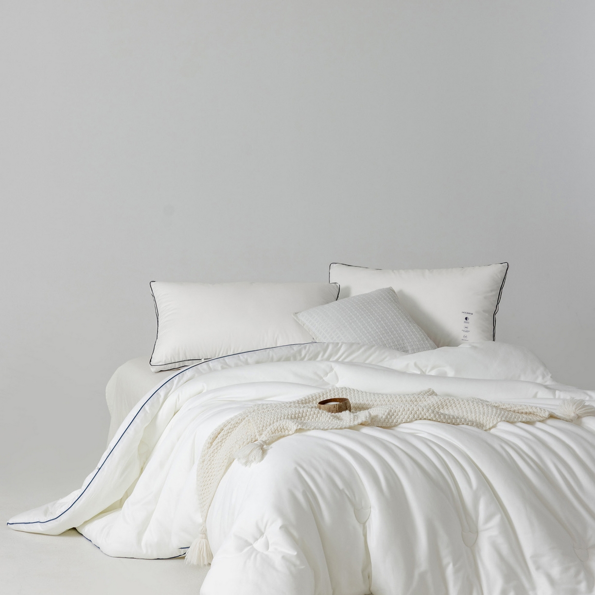 91家纺网 家纺一手货源 找家纺 （总）CINNY馨宜 2025新款MOS洁净纤维低致敏抗菌防螨长绒棉冬被春秋被子被芯 全棉冬被 抗菌冬被