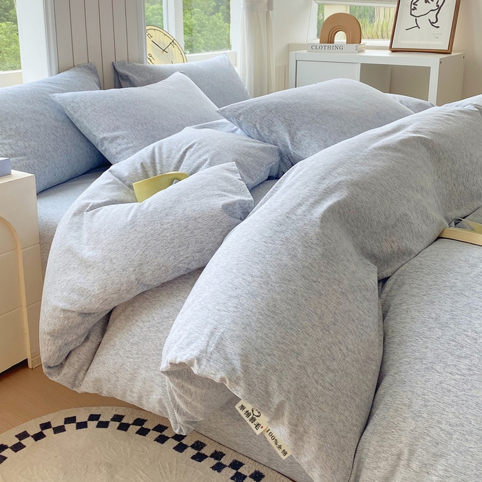 91家纺网 家纺一手货源 找家纺 （总）春皖家纺 2025新款原棉磨毛四件套-风格一