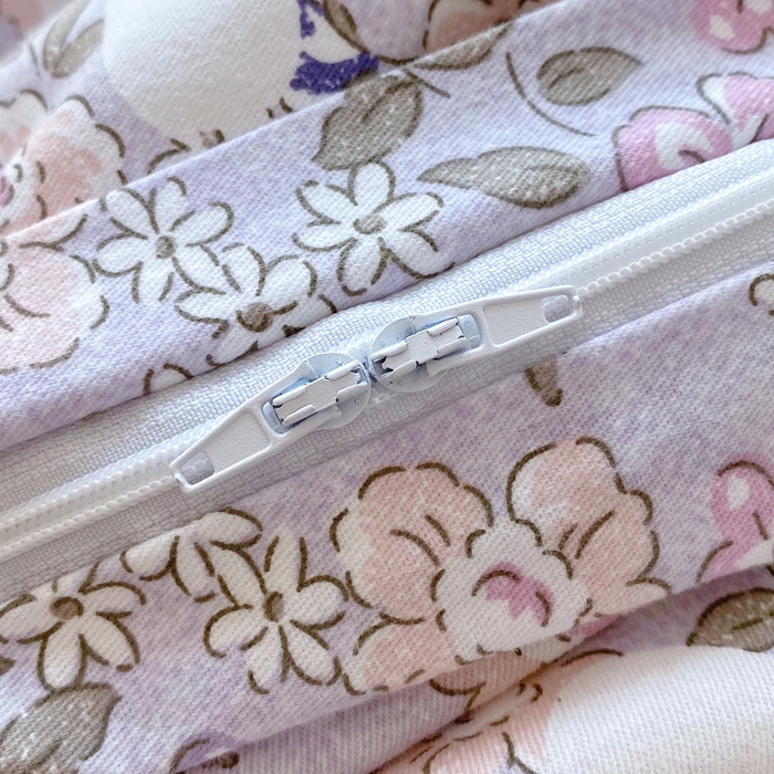 91家纺网 家纺一手货源 找家纺 春皖家纺 2025新款原棉磨毛四件套-风格一 萌萌兔