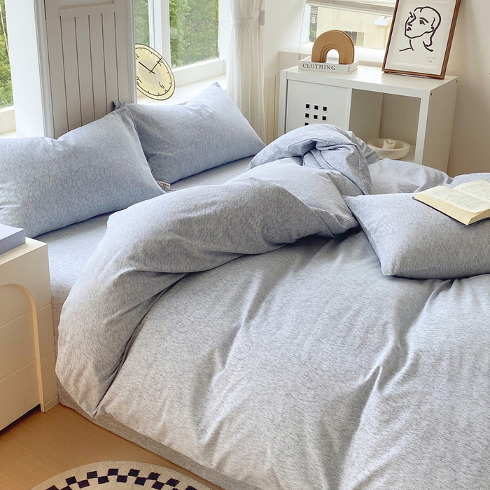 91家纺网 家纺一手货源 找家纺 春皖家纺 2025新款原棉磨毛四件套-风格一 幸福里