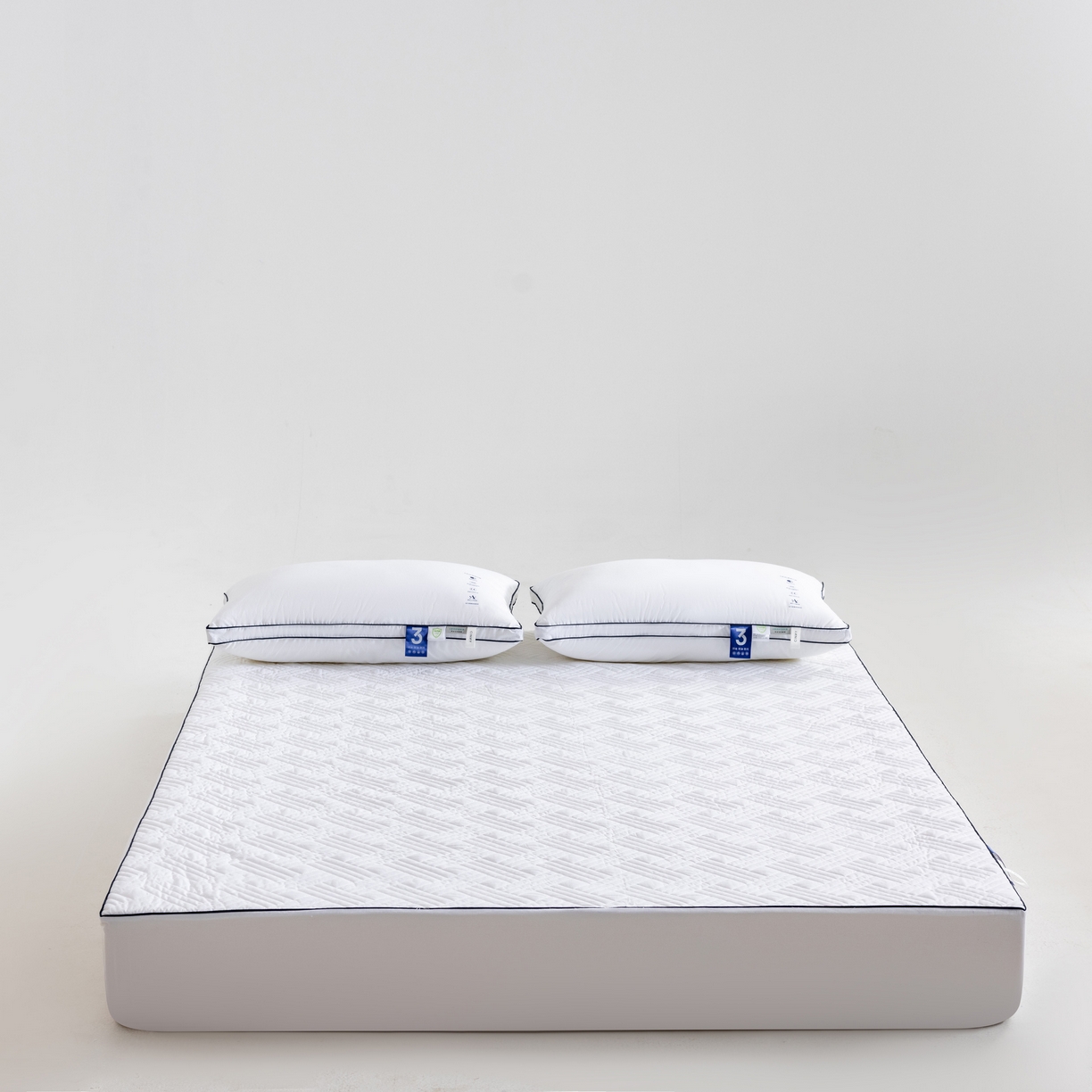 91家纺网 家纺一手货源 找家纺 （总）CINNY馨宜 2025新款MOS低致敏三防抗菌防螨全棉抗菌床笠 三防床笠 全棉床笠