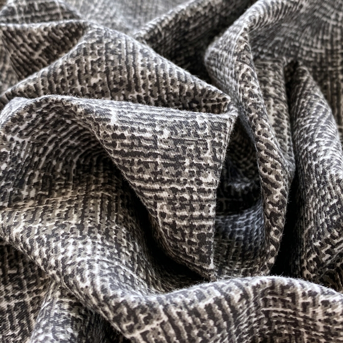 91家纺网 家纺一手货源 找家纺 春皖家纺 2025新款原棉磨毛四件套-风格一 知性灰